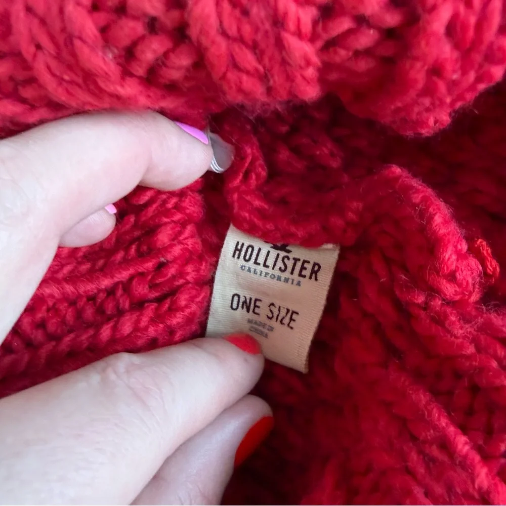 Hollister pink knit